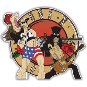  Guns N Roses Music car bumper sticker decal 5 x 5 