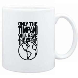 Mug White  Only the Timpani will save the world  Instruments  