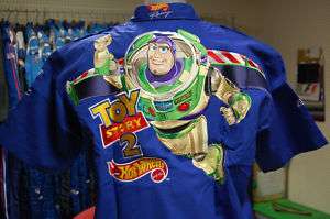 Toy Story 2 Buzz Lightyear Hot Wheels Petty crew shirt  