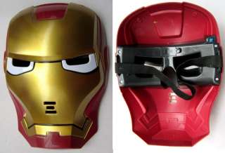 Iron Man Mask LED Light Up costume party Cosplay Toy  
