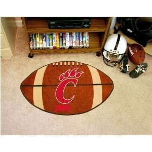 Cincinnati Bearcats NCAA Football Floor Mat: Sports 