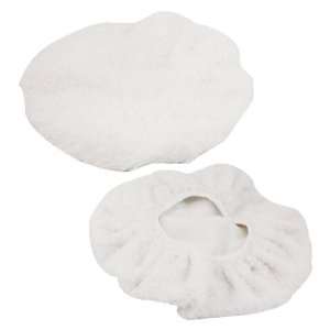   Dia White Faux Wool Buffing Polishing Pad for Auto Car: Automotive