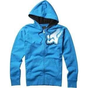   Racing Moving Forward Zip Up Hoodie   Small/Electric Blue Automotive