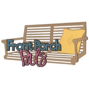  Front Porch Pals Laser Die Cut: Sports & Outdoors