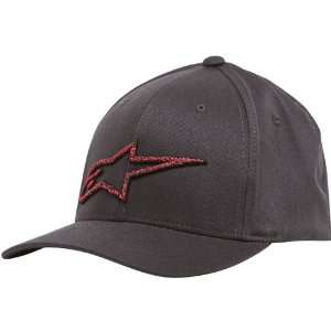   Flexfit Race Wear Hat/Cap   Charcoal/Red / Large/X Large: Automotive