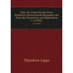   Flora des Barremian von Hildesheim. v.4 (1923) Theodore Lipps Books