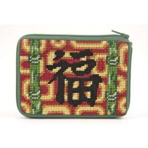  Coin Purse   Zen Bamboo   Needlepoint Kit Arts, Crafts 