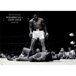  Muhammad Ali vs. Sunny Liston Sports Giant Poster Print 