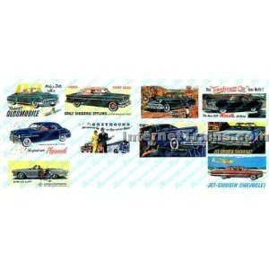   Scale 1940s 1960s Automobile Billboard Signs (Set of 10) Toys & Games