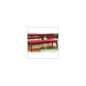  Distressed New England Red Uwharrie Behren Three Seat 