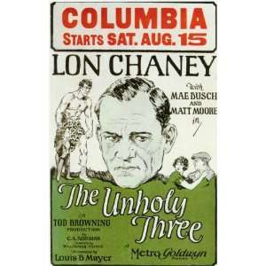  Poster (11 x 17 Inches   28cm x 44cm) (1925) Style B  (Lon Chaney 
