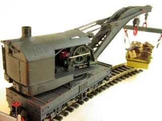 HO Brownhoist 120T Steam Wrecking Crane Tichy Kit #4010  