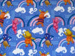 BACKYARDIGANS FABRIC FLEECE NEW ULTRA RARE LIMITED PRINT SOLD BY 