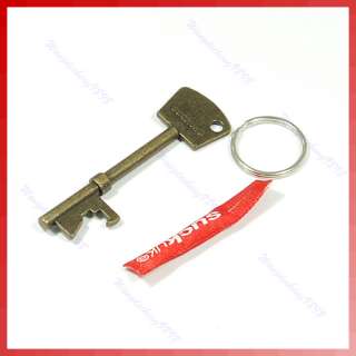 NEW Bottle Opener Key Ring Keyring Chain Metal Bar Tool  