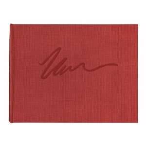 Pierre Belvedere Scribble Sketchbook, Hardcover, Red 