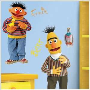   Sesame Street Burt & Ernie Peel & Stick Giant Wall Decal Toys & Games