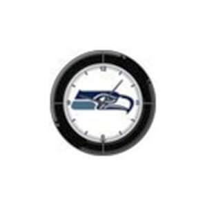 NFL Seattle Seahawks Neon Wall Clock:  Sports & Outdoors