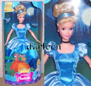 Disney My Favorite Fairytale CINDERELLA Doll blue Mattel  
