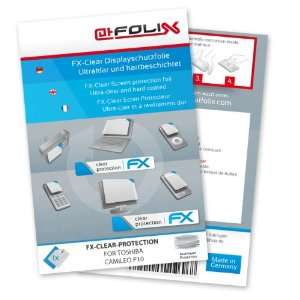  atFoliX FX Clear Invisible screen protector for Toshiba CAMILEO P10 