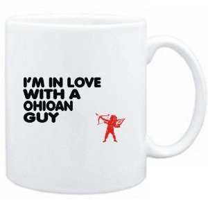  Mug White  I AM IN LOVE WITH A Ohioan GUY  Usa States 