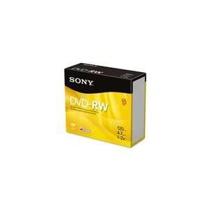  Sony® DVD RW Rewritable Discs Electronics
