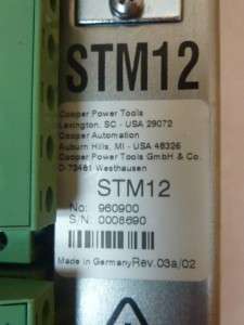 Cooper Servo Drive STM12, 960900, Rev 03a/02 #35035  