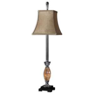  Uttermost 39 Tisbury Lamps Golden Fluted Glass With 