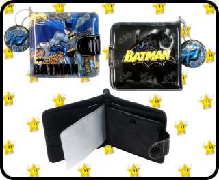 BATMAN /SUPERHEROES /SPIDERMAN Boys Kids Snap Wallet  