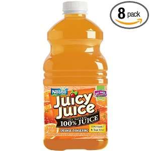 Juicy Juice Orange Tangerine Juice, 64 Ounce Pet Bottles (Pack of 8 