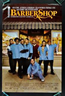 BARBERSHOP * 1SH ORIGINAL MOVIE POSTER DS BARBER SHOP  