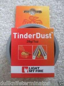 Light My Fire Maya Tinder Dust Fire Starter 80% Resin  