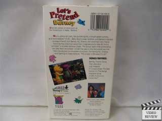 Barney: Lets Pretend with Barney (VHS 1994) 045986020000  
