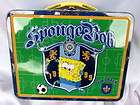 SpongeBob Square Pants Tin Lunch Box 2008 Soccer Ball