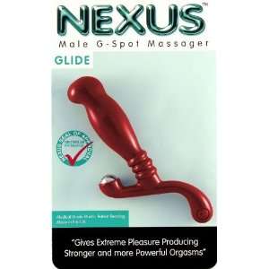  Nexus Glide Prostate Massager, Red: Health & Personal Care