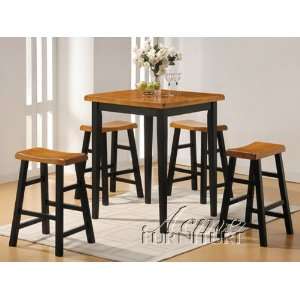  5pc Pack Counter Height Table Set: Home & Kitchen