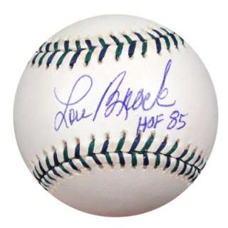 Lou Brock Autographed Signed 2001 All Star Baseball HOF PSA/DNA 