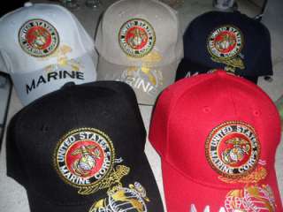 UNITED STATES US MARINE CORPS BASBALL CAP HAT CAPS  