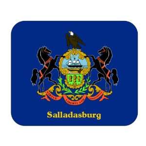  US State Flag   Salladasburg, Pennsylvania (PA) Mouse Pad 