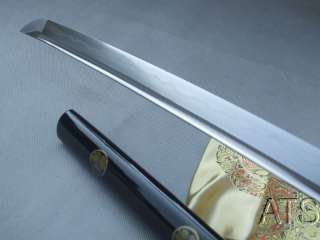 Folded Steel Clay Tempered Tiger Katana Japanese Sword  