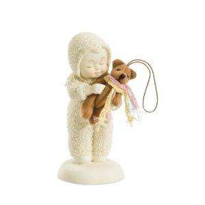 Dept 56 Snowbabies Tickle Me Teddy Porcelain Figurine NIB Free USA 