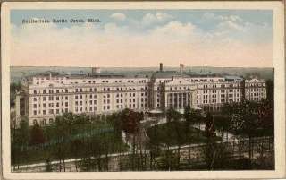 1910s 1920s Battle Creek Sanitarium Michigan Postcard  