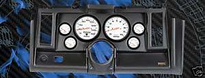 Thunder Road 69 Camaro Blk Dash Panel with 5 PH Gauges  