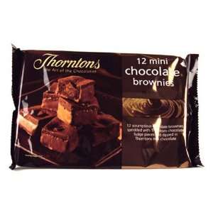 Thorntons Mini Brownie Bites 12 Pack 150g  Grocery 