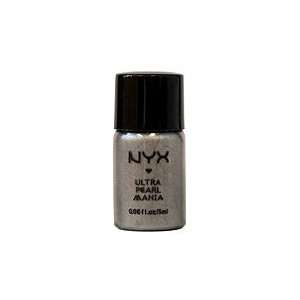 NYX Ultra Pearl Mania Loose Pearl Eye Shadow Silver (Quantity of 5)
