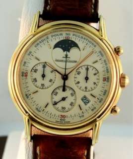 Jaeger LeCoultre Odysseus Moonphase Chronograph Limited Edition 18k 