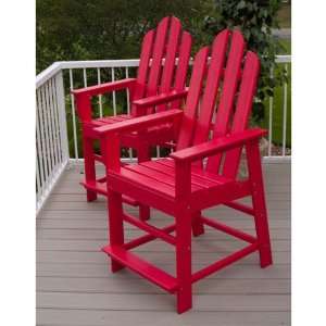  Poly Wood Long Island Counter Chair: Patio, Lawn & Garden