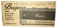 BUGERA 1990 HAND BUILT 120 WATT VALVE GUITAR AMP HEAD  