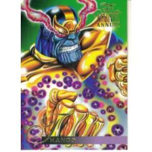   1995 Fleer Flair Marvel Annual Card #128 : Thanos: Sports & Outdoors