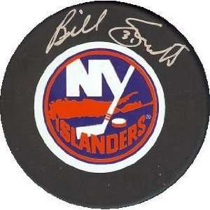  Billy Smith Autographed Hockey Puck (New York Islanders 