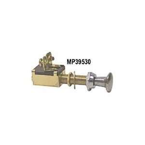  2 Screw Terminals Off On Push Pull Switch Brass Push Pull Switch 